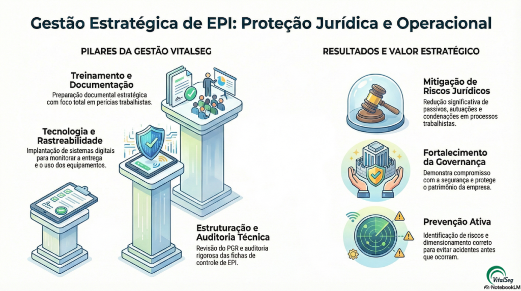 Gestão estratégia de EPI da vitalseg